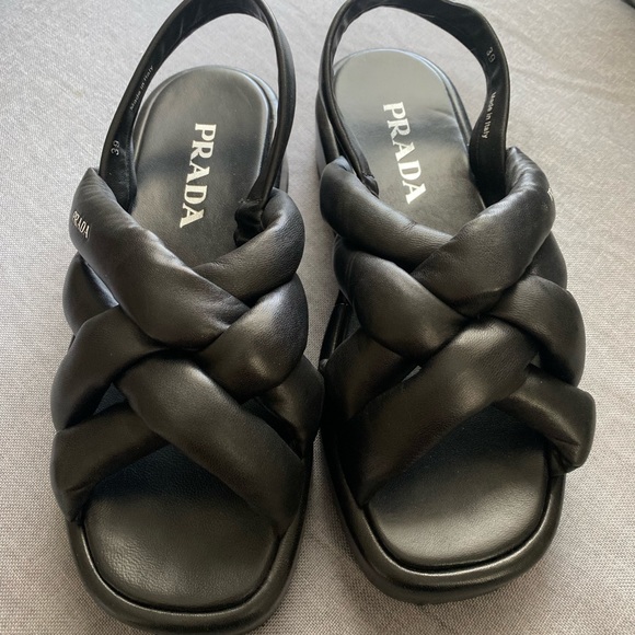 Prada platform sandals - Picture 4 of 4